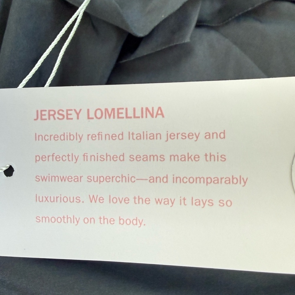 J.Grew Jersey Lomellina Grey One-Piece Swimsuit Size 8 NWT - Picture 6 of 15